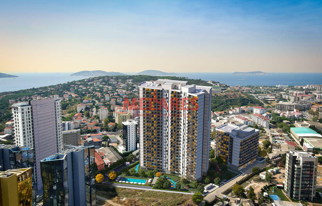 Studio Apartments for Sale with Sea-Faceted View at a Reasonable Price Istanbul